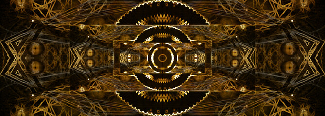 Abstract golden texture background image.