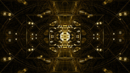 Abstract golden texture background image.