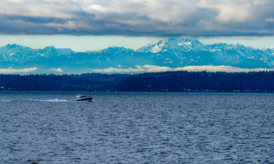 Mountains Across Elliott Bay 9