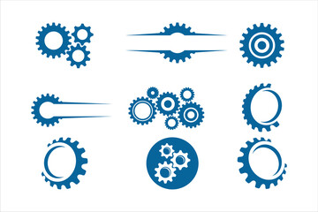 Gear pack logo template design
