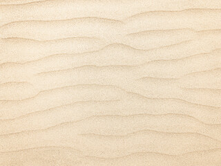 Fototapeta na wymiar Sand. Texture, surface of sea sand. Natural background. Waves of sand. Seascape. Dunes. Copy space