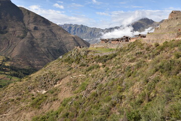 Fototapeta na wymiar Paysage de la vallée sacrée des Incas. Pérou