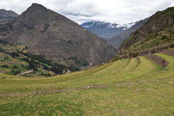  Paysage de la vallée sacrée des Incas. Pérou