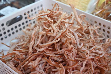 South korea food. Dried Squid