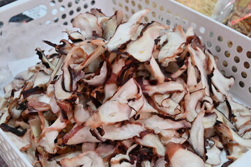 South korea dried octopus legs slice