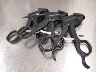 Laparoscopic Surgical Instrument Black Handle