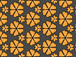 Flowers seamless pattern background.For fashion prints design