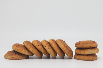 Oatmeal soft chewy fruit cookies, diet, proper nutrition