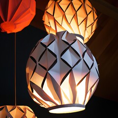 lantern in the night