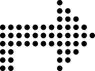 black arrow and cursor icon, symbol navigation web design button, mobile apps, interface sign