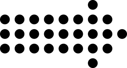 black arrow and cursor icon, symbol navigation web design button, mobile apps, interface sign