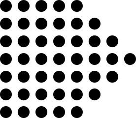 black arrow and cursor icon, symbol navigation web design button, mobile apps, interface sign