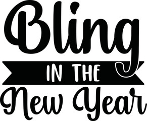 new year's svg design