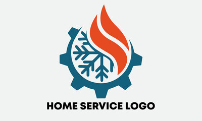 Home Service Logo Design
