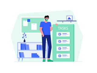 Remote work illustrations