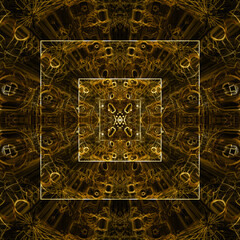 Abstract golden texture background image.