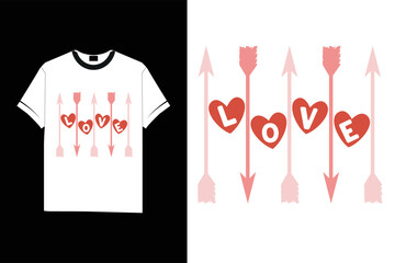 Valentine Sublimation Design Valentine's day t-shirt design