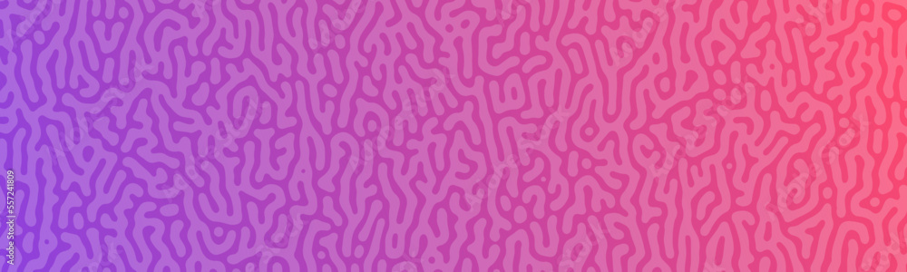 Poster turing reaction colorful background