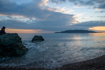 Mountains, sea and sky of Montenegro