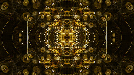 Abstract golden texture background image.