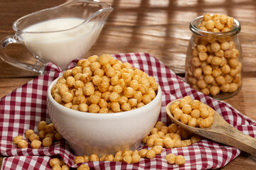 Chenopodium Quinoa - Caramelized Organic Quinoa Pop Seeds