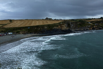 Abereiddy Beach on Pembrokeshire Coast , Wales, United Kingdom