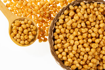 Chenopodium Quinoa - Caramelized Organic Quinoa Pop Seeds