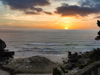 atardecer