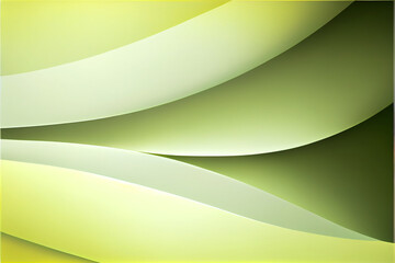 Simple Light Green and Yellow Background. Generative ai