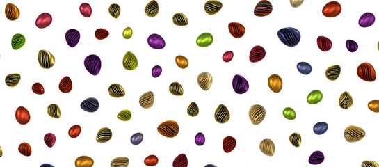 Hand painted easter eggs