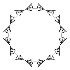 frames in vintage style with elements of ornament, art, pattern, background, texture, Vector illustration eps 10, Art.