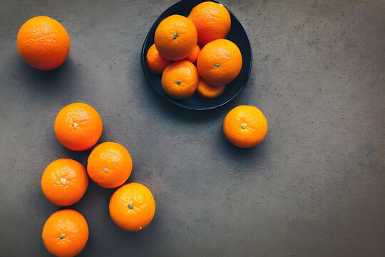 tangerines in a bowl