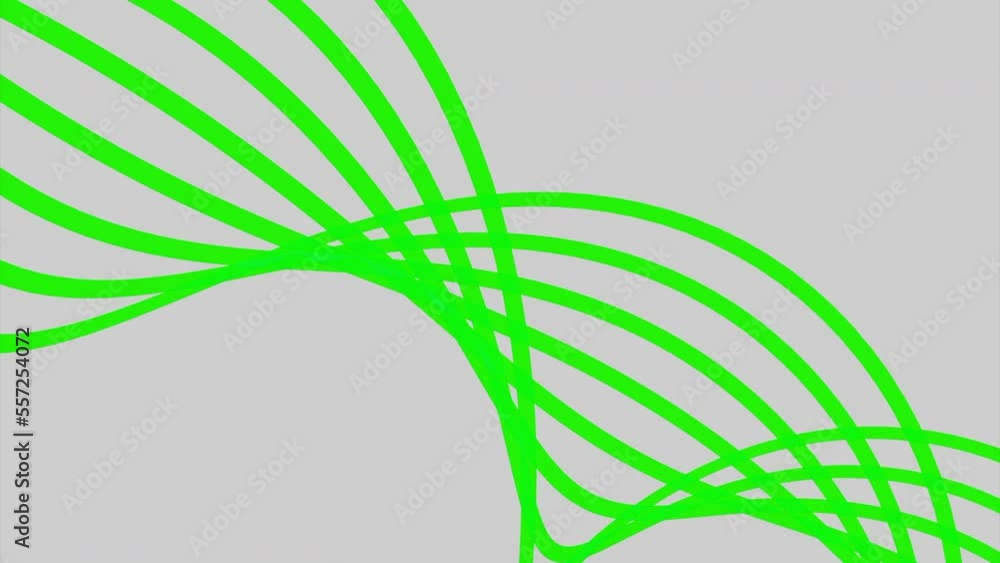 Poster Moving swirling structure of curved lines. Design. Simple abstract spiral structure of curved lines. Spiral of curved lines in dna style on white background