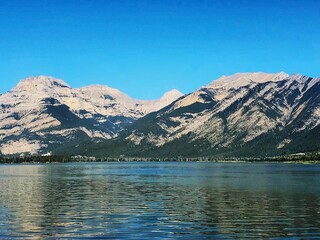 lake in the mountains
