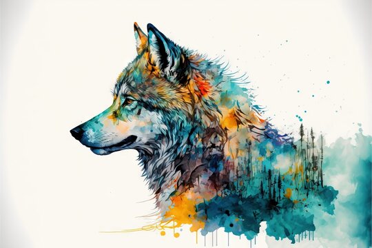 Wolf Drawing Images – Browse 118,155 Stock Photos, Vectors, and Video |  Adobe Stock