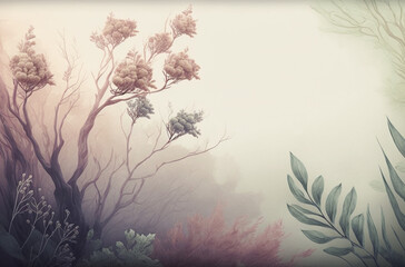 Floraler Hintergrund 