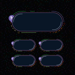 Quiz symbol, Contest, Question Answer game, Challenge, Glittering Background, Speech bubble, Ask, Problem, Solution, KBC, game