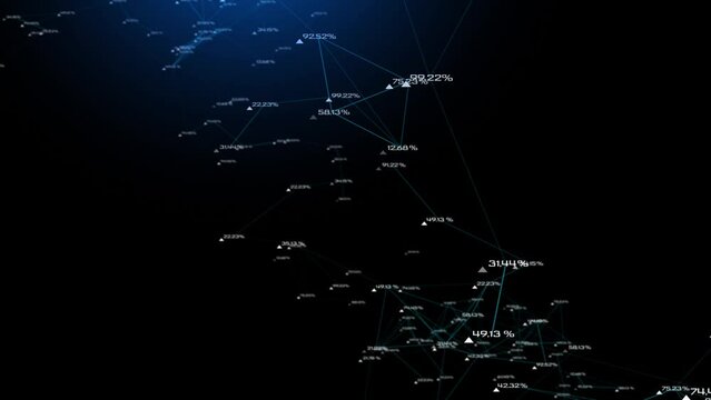 sfondo, collegamenti, numeri, network	
