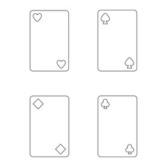 Deck of Cards (Outline)