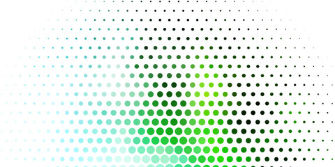 Light Blue, Green vector texture with disks.