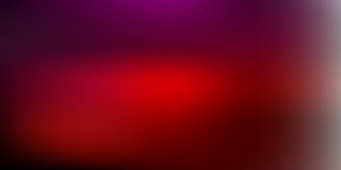 Dark pink, yellow vector abstract blur template.