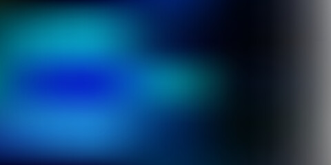 Dark blue, green vector gradient blur layout.