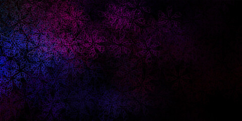 Dark multicolor vector texture with circular arc.