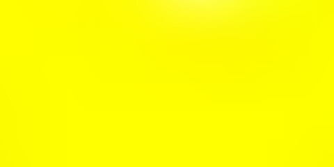 Light Yellow vector gradient blur texture.