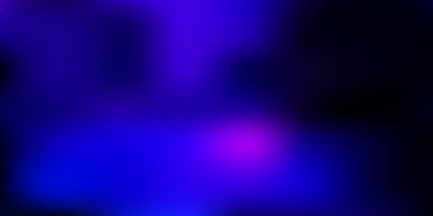 Fototapeta premium Dark pink, blue vector blurred texture.