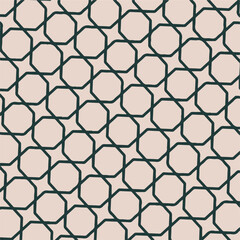 Naklejka premium Decorative background pattern, wallpaper. Seamless pattern, texture. Vector illustration