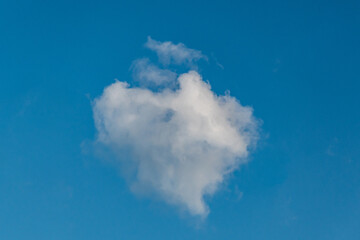 Fototapeta na wymiar white clouds on blue sky