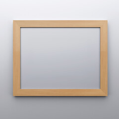 Fototapeta premium Landscape frame template
