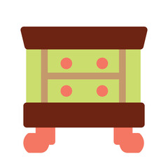 Drawer Flat Icon