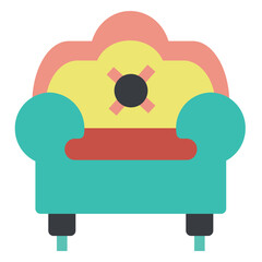 Sofa Flat Icon
